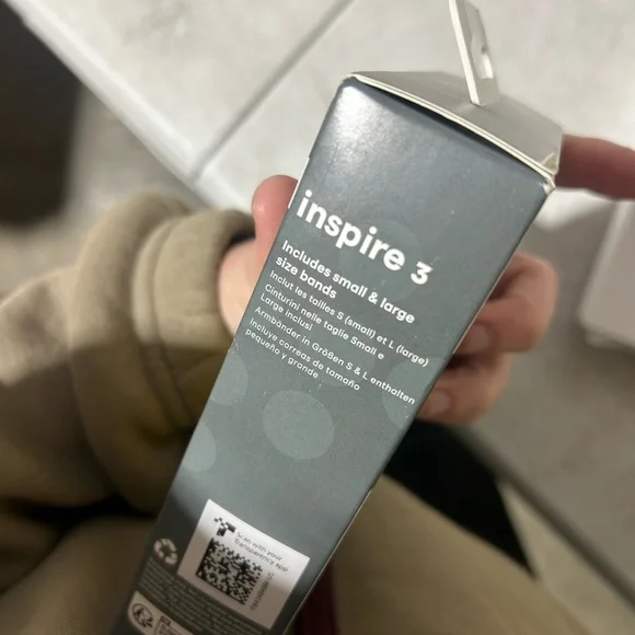 Black Fitbit Fitness Inpsire 3 - Picture 6 of 6